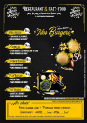 Menu Ames et Saveurs - Les burgers