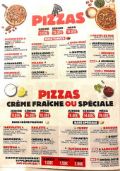 Menu La Scampia - Les pizzas