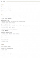 Menu L'entr'potes - La carte