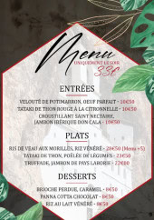 Menu L'ostrog - Menu 33€