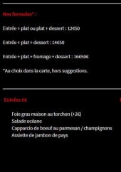 Menu Les diables au thym - Les formules