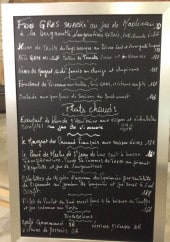 Menu O Gascon - Exemple de menu
