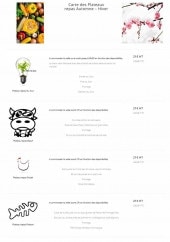 Menu Labo des Tokés - Plateaux repas
