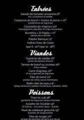 Menu Dolce Arena - Les entrées, les viandes et poissons