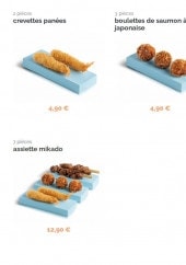 Menu You Sushi - Les brochettes