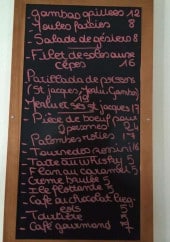 Menu Hordago - les plats