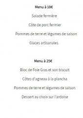 Menu Komeiteko borda - Les menus