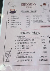 Menu Thé Amo - Les boissons