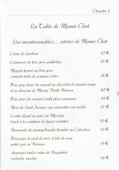 Menu La table de Mamie chat - Les entrées