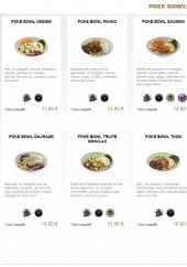 Menu You Sushi - Poke bowl