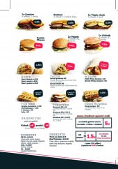 Menu Chika night burgers - Les burgers, tacos, wraps,...