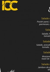 Menu Izard Café Central - Les salades