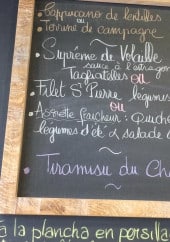 Menu Le Bellagio - Exemple de menu