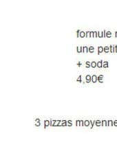 Menu Pizza Di Mare - Formule