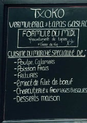 Menu Txoko - La formule à 15€