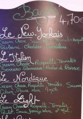 Menu Wib' s - Les bagels
