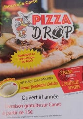 Menu Pizza Drop - Carte et menu Pizza Drop Canet en Roussillon