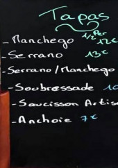 Menu Bar In8 - Les tapas