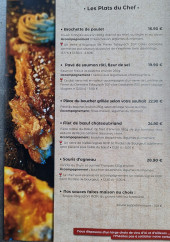 Menu La Box - Les burgers