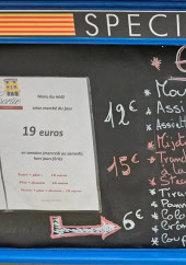 Menu Cortie - Un exemple de menu du jour