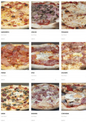 Menu Ciprianno Pizza - Les pizzas