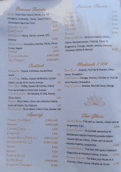 Menu So'oh - Les boissons fraîches, cocktails, ...