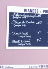 Menu Le bistrot du canigou - Les viandes,...