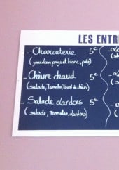 Menu Le bistrot du canigou - Les entrées