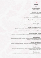 Menu 3 Brasseurs - Le menu à partager