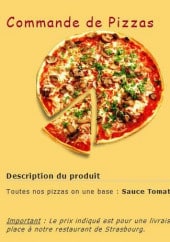 Menu Good Snack - Les pizzas