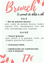 Menu Le Quai 67 - Menu brunch