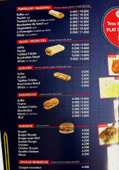 Menu S Plats Neudorf - Tortillas, tacos, sandwichs et burgers