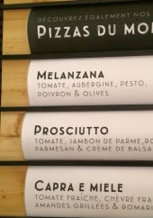 Menu Square Delicatessen - Les pizzas du moment