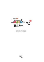 Menu Ssam - Carte et menu Ssam Strasbourg