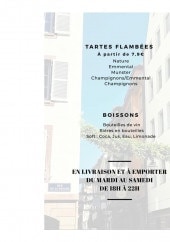 Menu What the Fox - Tartes et boissons