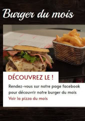 Menu La fringale d'Enzo - Les burgers du mois et burgers