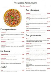 Menu La fringale d'Enzo - Les pizzas