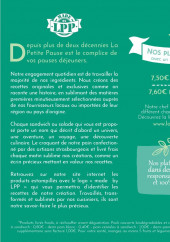 Menu la petite pause (Lingolsheim) - Carte été 2021 Présentation