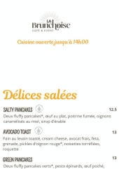 Menu La Brunchoise - Les délices  salées