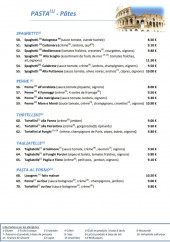 Menu Da Salvatore - Les pates