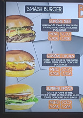 Menu Qg tacos - Les burgers