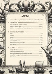 Menu Kraken Colmar - Menu