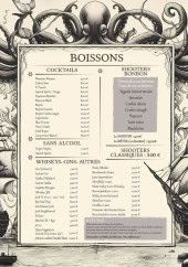 Menu Kraken Colmar - Les boissons
