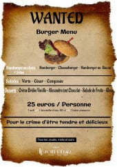 Menu Charlie's - Menu burger