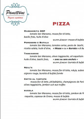 Menu Panettone - Les pizzas