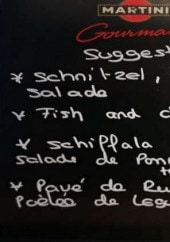 Menu Le Colibri - Un exemple de suggestions du jour