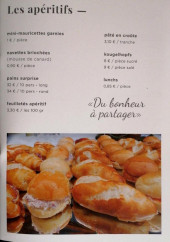 Menu E. Baradel - Les apéritifs