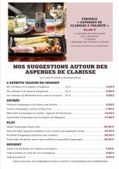 Menu Les 3 Alsaciennes - Suggestions