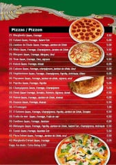 Menu Deniz Kebab & Pizza - Les pizzas