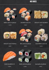 Menu Sushi Lauv - Boxes 